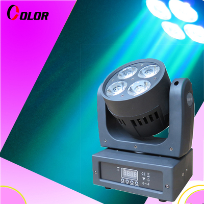 4x10w RGBW 4合1 LED迷你光束染色摇头灯