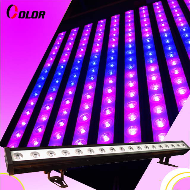 18x3w RGB3IN1 LED bar wall wash light